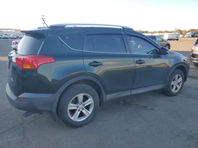 JTMRFREV6DD032691 - 2013 TOYOTA RAV4 XLE GREEN photo 3