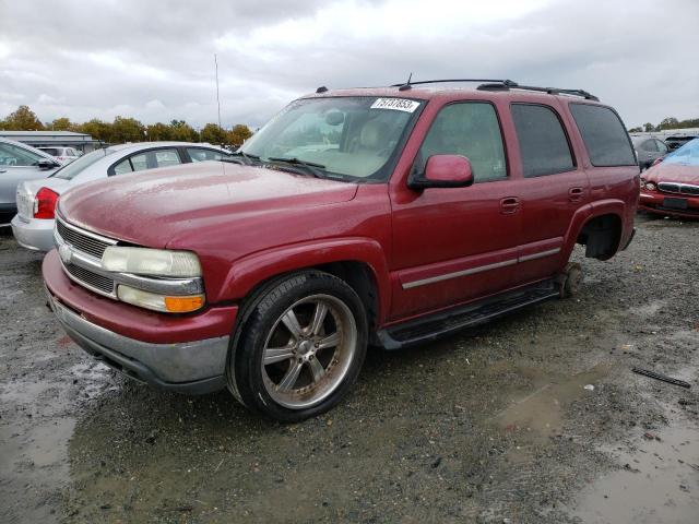 1GNEK13TX4J248386 - 2004 CHEVROLET TAHOE K1500 BURGUNDY photo 1