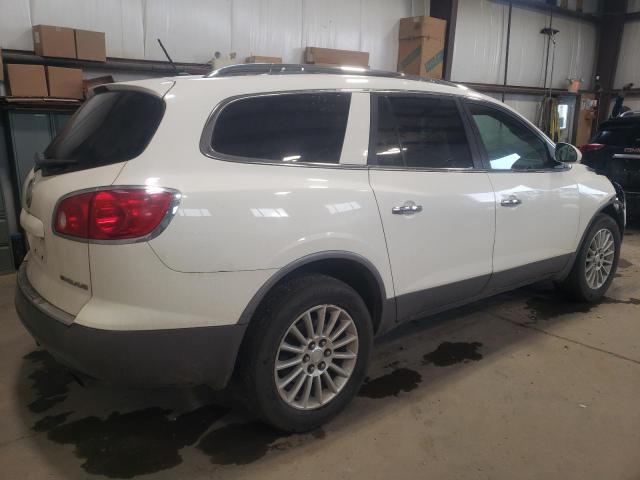 5GALVAED9AJ146801 - 2010 BUICK ENCLAVE CX WHITE photo 3