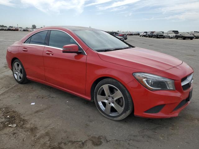 WDDSJ4EB9GN308441 - 2016 MERCEDES-BENZ CLA 250 RED photo 4