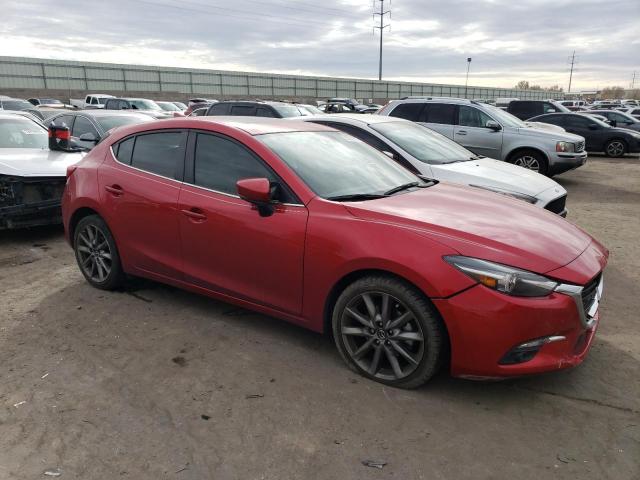 3MZBN1M3XJM179485 - 2018 MAZDA 3 GRAND TOURING RED photo 4