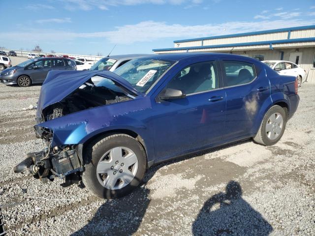 1B3CC4FB1AN203120 - 2010 DODGE AVENGER SXT BLUE photo 1