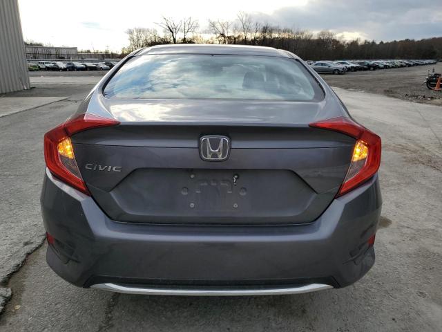 2HGFC2F67KH522729 - 2019 HONDA CIVIC LX GRAY photo 6