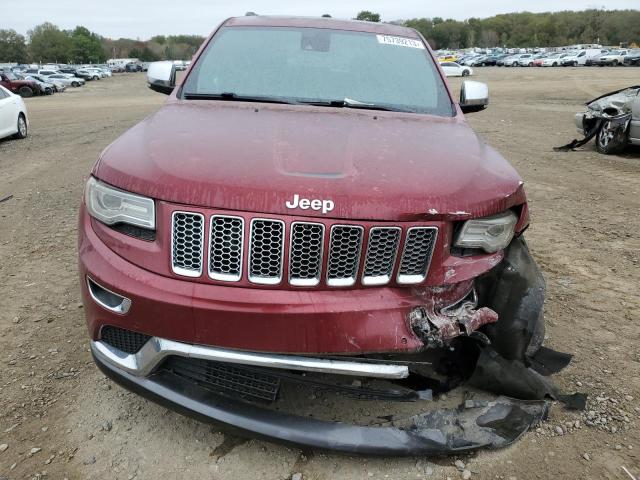 1C4RJFJG3EC556991 - 2014 JEEP GRAND CHER SUMMIT ბურგუნდია ფოტო 5