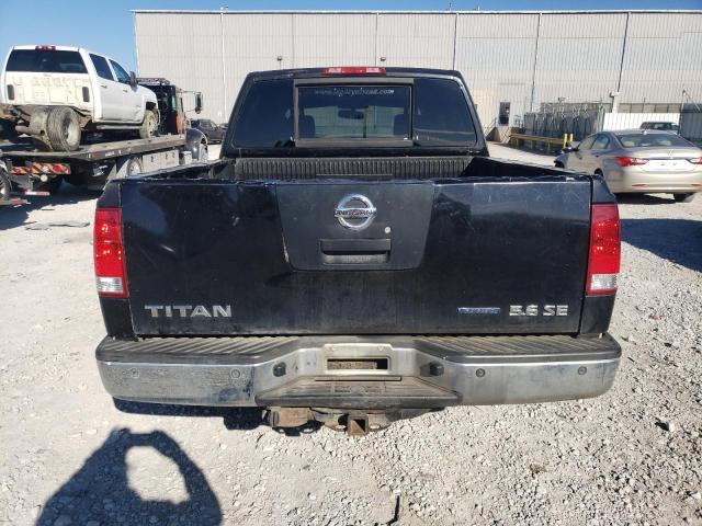 1N6BA07C09N317070 - 2009 NISSAN TITAN XE BLACK photo 6