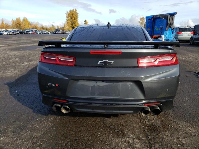 1G1FK1R63H0195050 - 2017 CHEVROLET CAMARO ZL1 灰色 照片 6