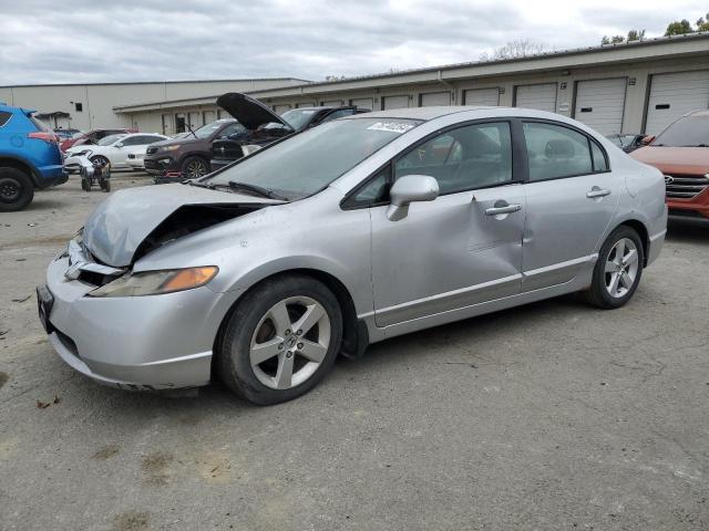 2HGFA16546H026154 - 2006 HONDA CIVIC LX SILVER photo 1