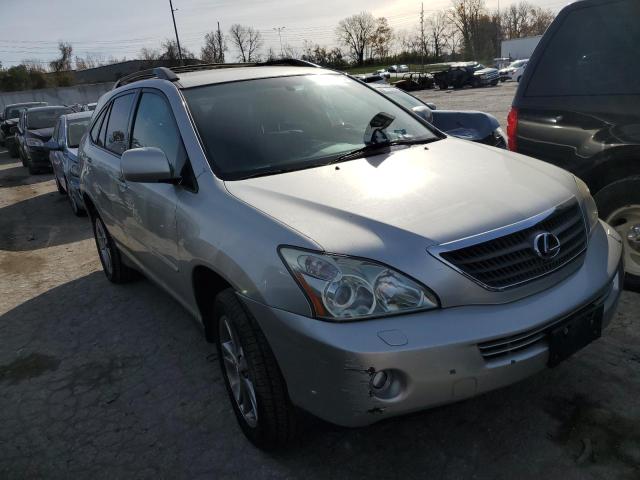 JTJHW31U272026647 - 2007 LEXUS RX 400H SILVER photo 4