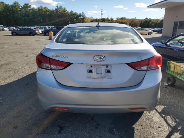 5NPDH4AE4DH261961 - 2013 HYUNDAI ELANTRA GLS SILVER photo 6