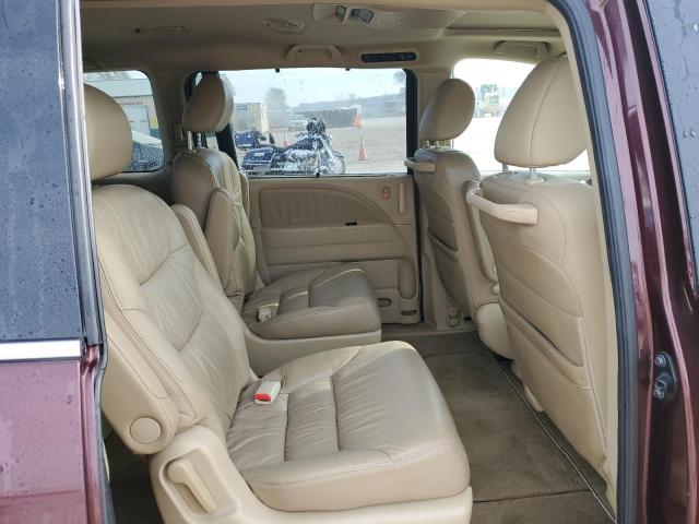 5FNRL38758B085819 - 2008 HONDA ODYSSEY EXL BURGUNDY photo 11