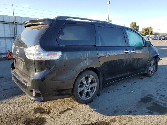 5TDXZ3DCXKS968889 - 2019 TOYOTA SIENNA SE BLACK photo 3