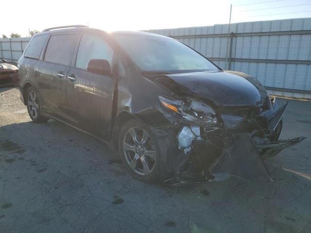 5TDXZ3DCXKS968889 - 2019 TOYOTA SIENNA SE BLACK photo 4