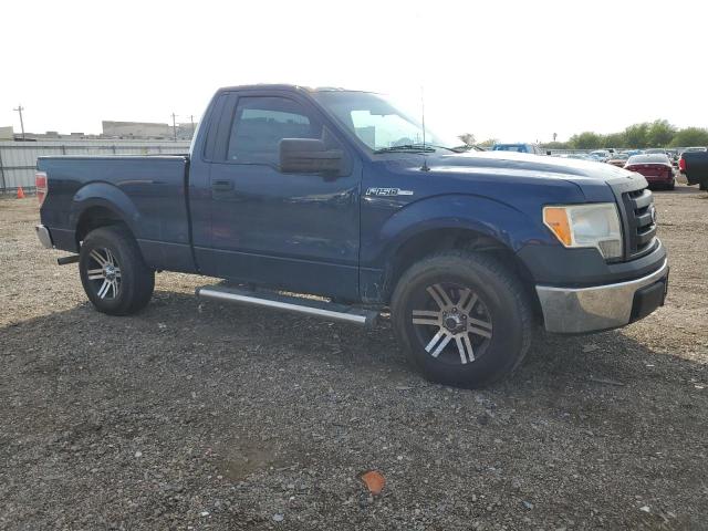 1FTMF1CM0DFC64472 - 2013 FORD F150 BLUE photo 4