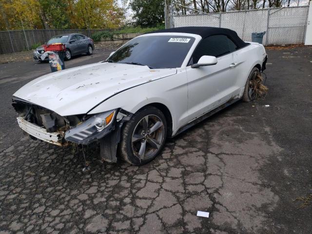 1FATP8EM0F5404307 - 2015 FORD MUSTANG WHITE photo 1