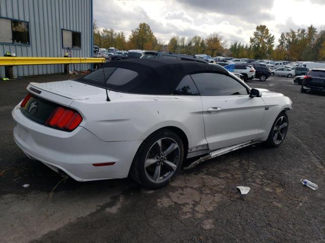 1FATP8EM0F5404307 - 2015 FORD MUSTANG WHITE photo 3