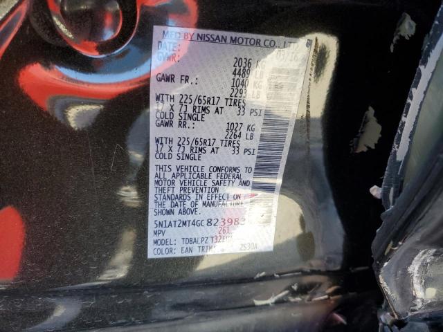 5N1AT2MT4GC823983 - 2016 NISSAN ROGUE S GREEN photo 13