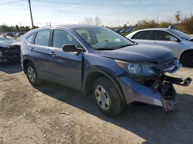 2HKRM4H35EH707266 - 2014 HONDA CR-V LX BLUE photo 4