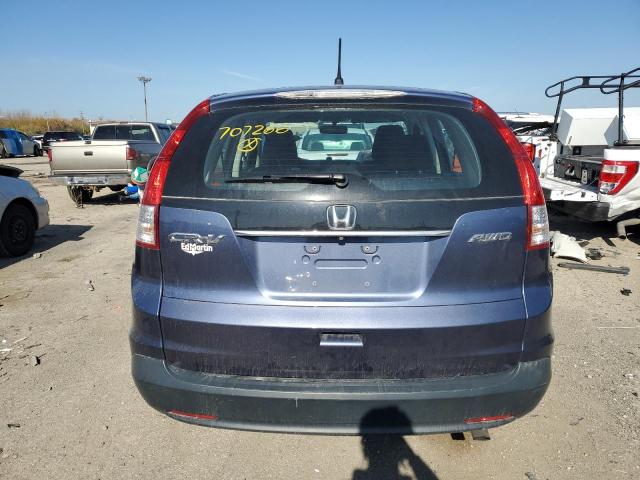 2HKRM4H35EH707266 - 2014 HONDA CR-V LX BLUE photo 6