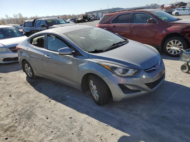 KMHDH4AE4EU085187 - 2014 HYUNDAI ELANTRA SE SILVER photo 4