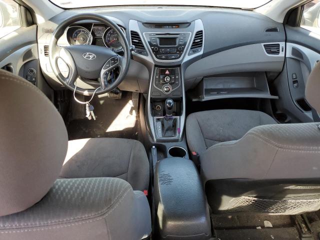 KMHDH4AE4EU085187 - 2014 HYUNDAI ELANTRA SE SILVER photo 8