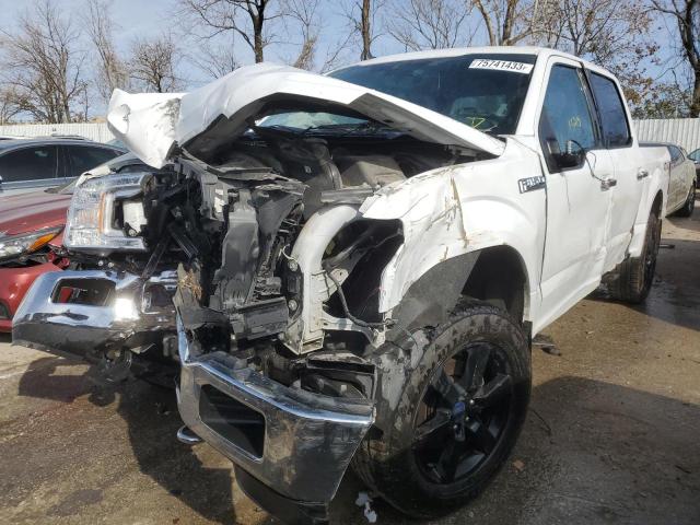 1FTEW1E44LKD17763 - 2020 FORD F150 SUPERCREW WHITE photo 1