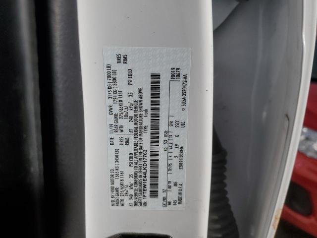 1FTEW1E44LKD17763 - 2020 FORD F150 SUPERCREW WHITE photo 13