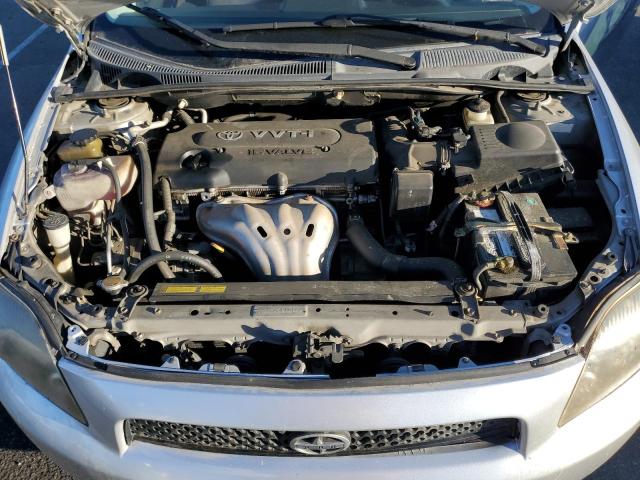 JTKDE167780258033 - 2008 TOYOTA SCION TC ვერცხლისფერი ფოტო 11