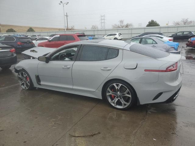 KNAE55LC7J6027752 - 2018 KIA STINGER GT2 GRAY photo 2