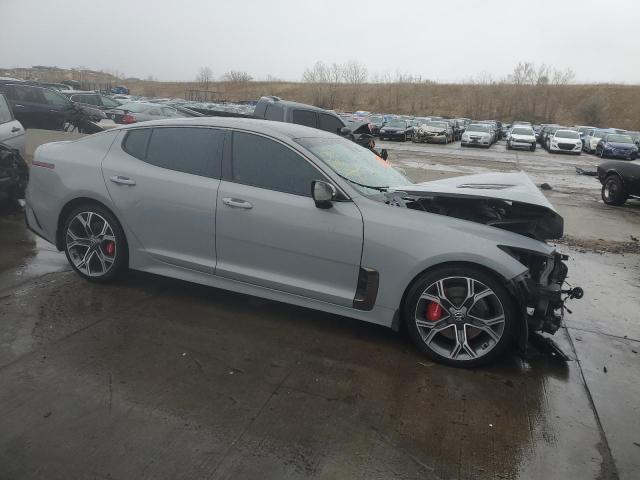 KNAE55LC7J6027752 - 2018 KIA STINGER GT2 GRAY photo 4