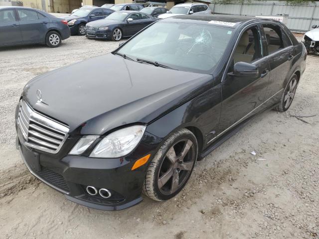 WDDHF8HB3AA055288 - 2010 MERCEDES-BENZ E 350 4MATIC BLACK photo 1