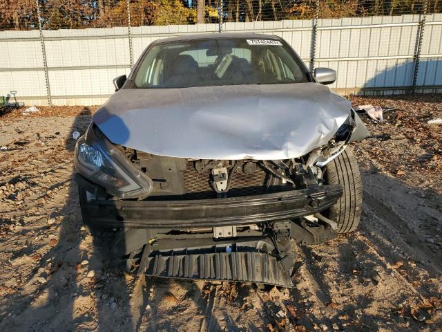 3N1AB7AP7KY344682 - 2019 NISSAN SENTRA S SILVER photo 5