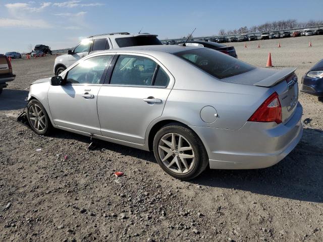 3FAHP0JA2CR415014 - 2012 FORD FUSION SEL SILVER photo 2