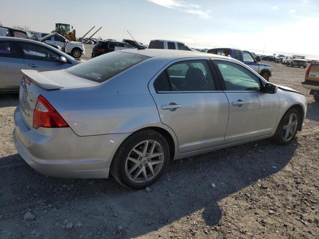 3FAHP0JA2CR415014 - 2012 FORD FUSION SEL SILVER photo 3