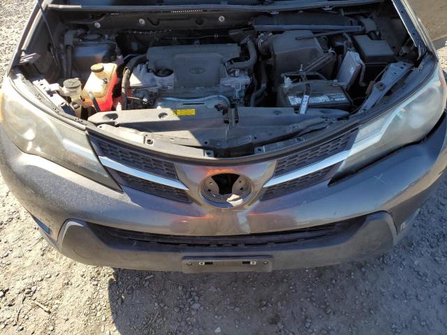 2T3RFREV0FW375521 - 2015 TOYOTA RAV4 XLE GRAY photo 12