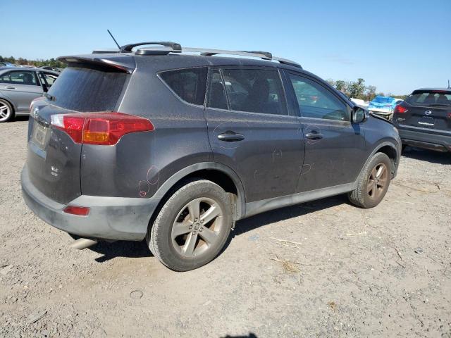 2T3RFREV0FW375521 - 2015 TOYOTA RAV4 XLE GRAY photo 3