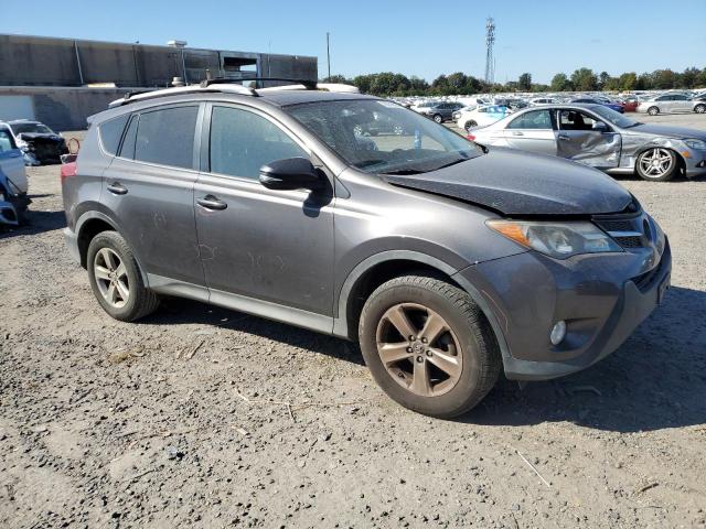 2T3RFREV0FW375521 - 2015 TOYOTA RAV4 XLE GRAY photo 4