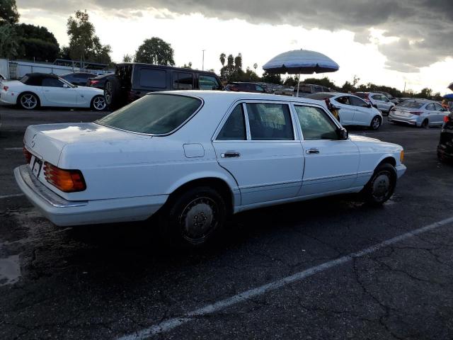 WDBCA35E8MA557060 - 1991 MERCEDES-BENZ 420 SEL WHITE photo 3