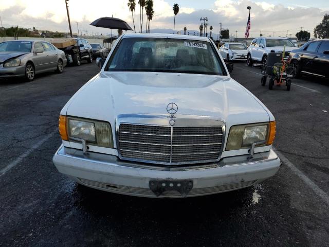 WDBCA35E8MA557060 - 1991 MERCEDES-BENZ 420 SEL WHITE photo 5