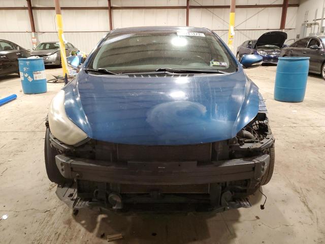 KMHDH6AH4EU024640 - 2014 HYUNDAI ELANTRA CO GS BLUE photo 5