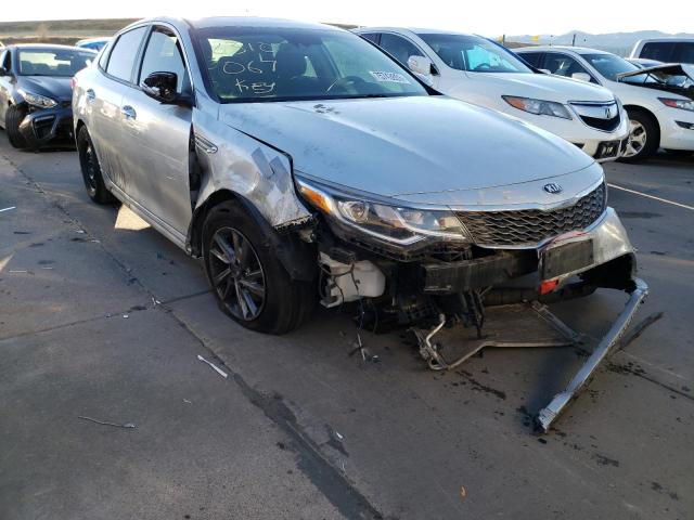 5XXGT4L30KG291006 - 2019 KIA OPTIMA LX SILVER photo 4