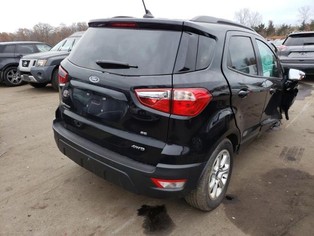 MAJ6S3GL6MC437291 - 2021 FORD ECOSPORT SE BLACK photo 3