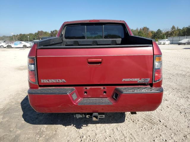 2HJYK16516H531763 - 2006 HONDA RIDGELINE RTL RED photo 6