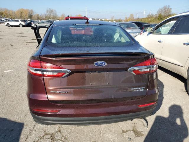 3FA6P0RU6KR273626 - 2019 FORD FUSION TITANIUM BROWN photo 6