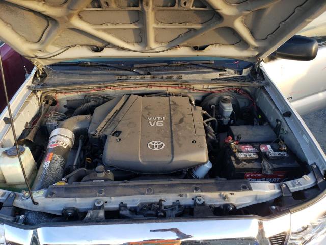 5TEJU62N05Z084333 - 2005 TOYOTA TACOMA DOUBLE CAB PRERUNNER SILVER photo 11