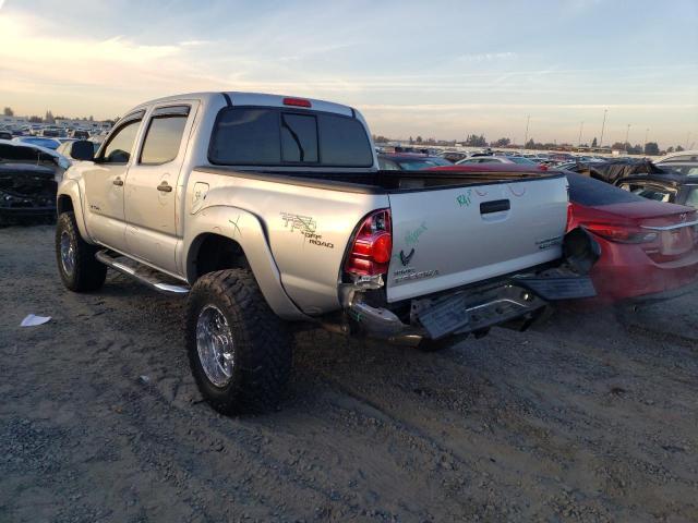 5TEJU62N05Z084333 - 2005 TOYOTA TACOMA DOUBLE CAB PRERUNNER SILVER photo 2