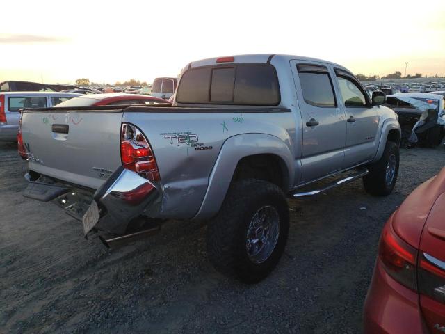 5TEJU62N05Z084333 - 2005 TOYOTA TACOMA DOUBLE CAB PRERUNNER SILVER photo 3