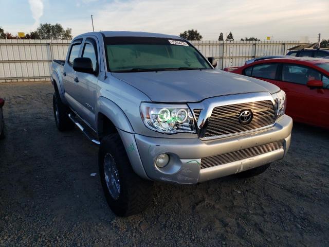 5TEJU62N05Z084333 - 2005 TOYOTA TACOMA DOUBLE CAB PRERUNNER SILVER photo 4