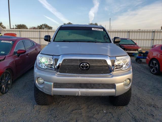 5TEJU62N05Z084333 - 2005 TOYOTA TACOMA DOUBLE CAB PRERUNNER SILVER photo 5