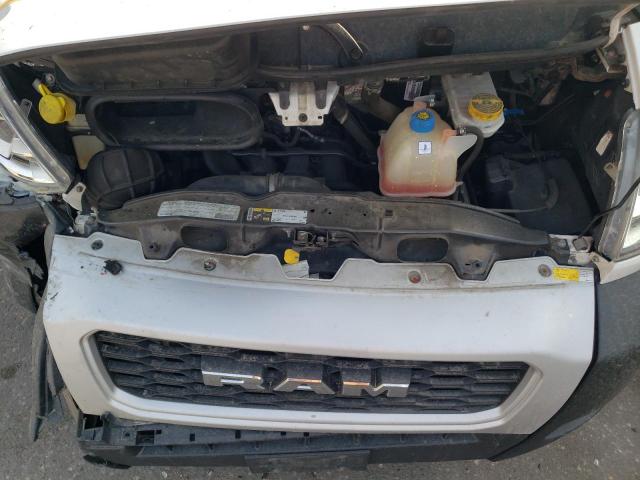 3C6TRVCG2KE524602 - 2019 RAM PROMASTER 2500 HIGH WHITE photo 11