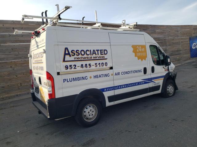 3C6TRVCG2KE524602 - 2019 RAM PROMASTER 2500 HIGH WHITE photo 3